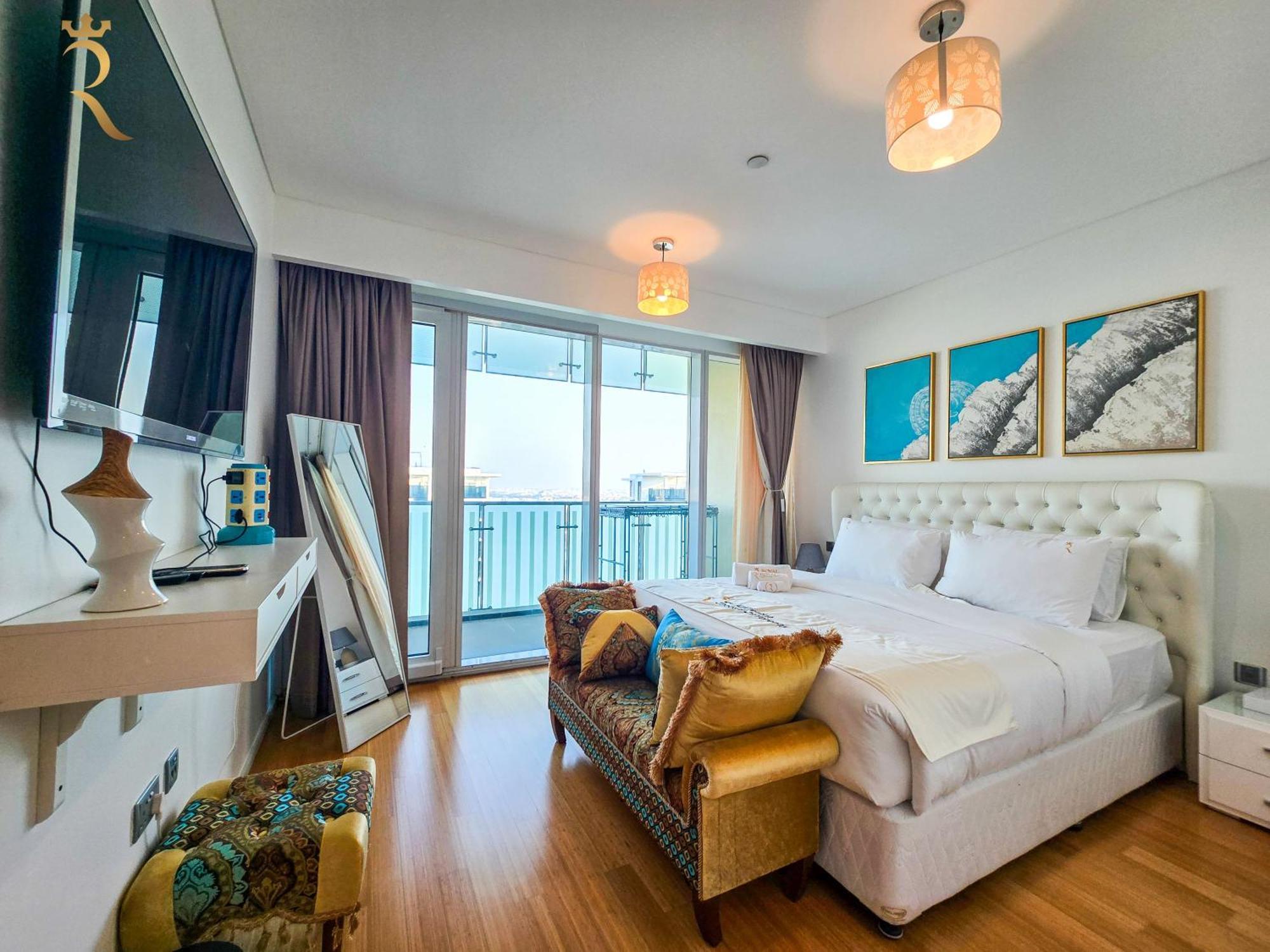 Al Raha Serenity Spacious 2br Getaway شقة *