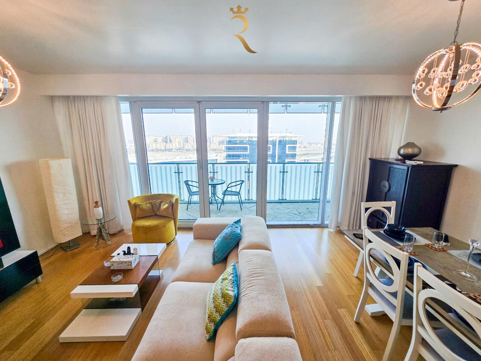 شقة Al Raha Serenity Spacious 2br Getaway *